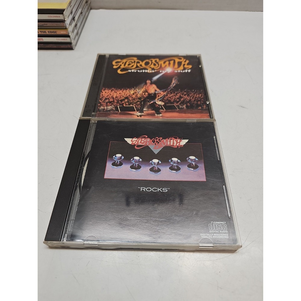 Lot Of 9 Aerosmith CDs Rock - Picture 4 of 11